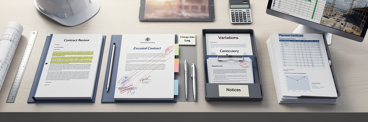 Contract management and documentation